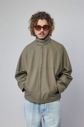 Bottega Veneta Harrington Jacket In Compact Cotton