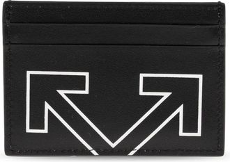 Off-white Heritage Cardholder - Heren - Portefeuilles - Zwart - ONE Size - Leer - Accessoires