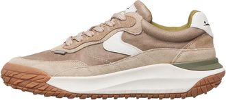 Voile Blanche Club Act M - Heren - Sneakers - Beige - 46 EU - Leer - Schoenen
