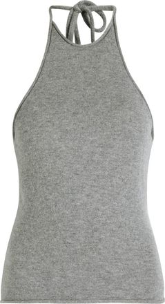 CHRISTOPHER ESBER Melange Cashmere top - Grey - S (UK8-10 / S)