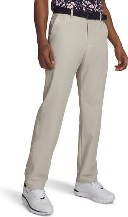 Under Armour UA Drive Water Repellent Golf Pants in Khaki Base at Nordstrom, Size 30 X 32