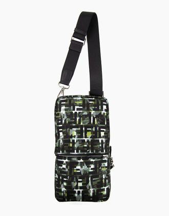 Fendi Mens Fendi Baguette FF Camouflage Cross-body Bag Green - Size: OS