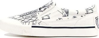 Li-Ning (WMNS) Li-Ning Boogle x Steven Harrington Skate Shoes White Black AECR072-3