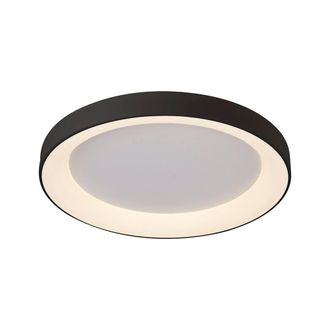 Netlighting Niseko Ring Ceiling 65cm 48W LED 3000K 3900lm Black 3yrs Warranty