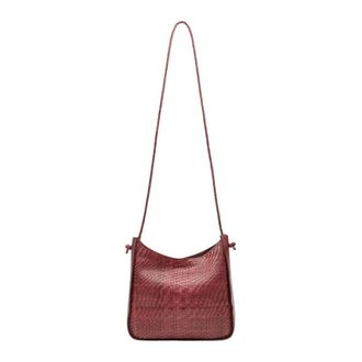 Dragon Diffusion Glendhu Optical Hobo - Dames - Tassen - Rood - Maat: ONE Size Leer
