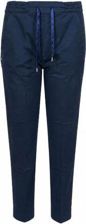 Re-hash Francy Broek met Trekkoord Taille - Dames - Broeken - Blauw - Maat: W29