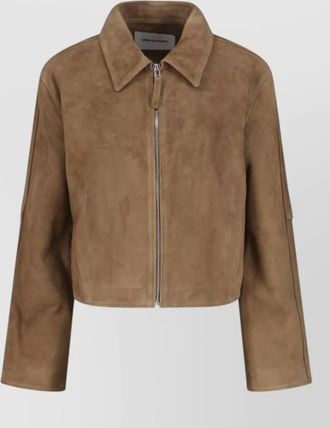 Low Classic collared jacket long sleeves side pocket