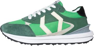 Mikakus Barcelona Stijlvolle Palm Sneakers voor Fw 24 - unisex - Sneakers - Groen - 36 EU - Schoenen