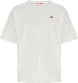 Diesel White Logo T-shirt