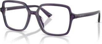 Jimmy Choo London Jc 3046U 5087 Optical Frame - Dames - Brillen - Paars - 55 MM - Accessoires