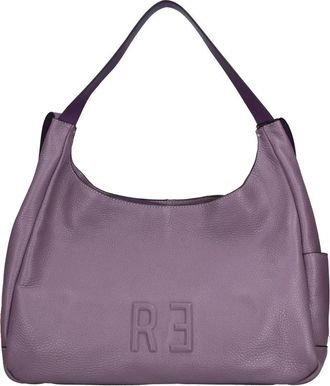 Rebelle Leren Tas - Dames - Schoudertassen - Paars - ONE Size - Leer - Tassen