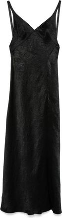 Alexander McQueen Crinkled-finish Maxi Dress