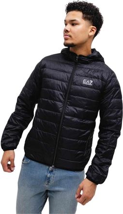 Emporio Armani Core Identity Packable Down Jacket - Heren - Winterjassen - Zwart - XL - Jassen