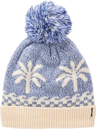Rip Curl Jacquard Pom Pom Beanie M&uuml;tze f&uuml;r Damen | grau