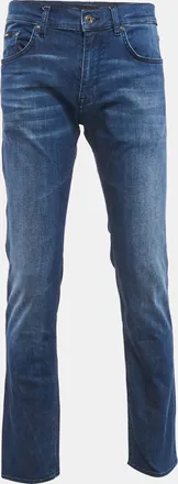 HUGO BOSS Boss By Hugo Boss Blue Denim Maine Regular Fit Jeans M Waist