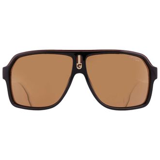 Carrera Brown Gold Mirror Navigator Unisex Sunglasses CARRERA 1001/S 0OIT/K1 62
