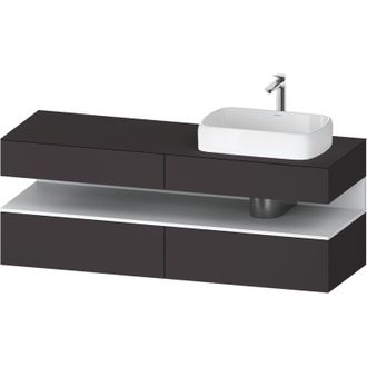 Duravit Qatego Consola Mueble Bajo Lavabo, 2 Extensiones, 2 - Duravit