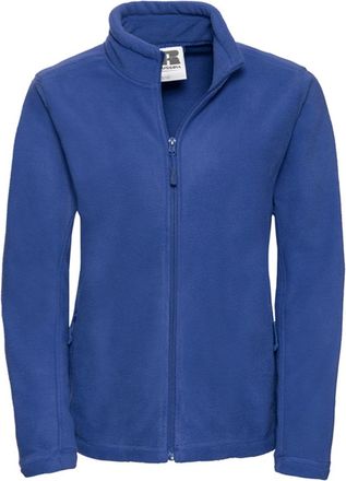 Russell Athletic Russell Dames/Dames Full Zip Outdoor Fleecejack (Helder Koningsblauw)