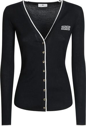 Elisabetta Franchi Mujer, Jerseys, Negro, Talla: S