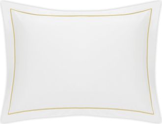 Matouk Bergamo Sham in Honey at Nordstrom, Size Standard