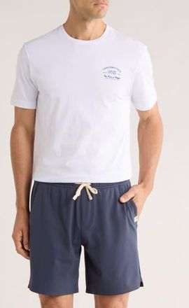 Travis Mathew Kayaker Cotton Graphic T-Shirt in White at Nordstrom Rack, Size X-Large