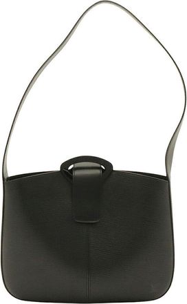 Louis Vuitton Black Epi Leather Shoulder Bag (Authentic Pre-Loved)