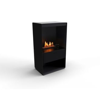 Planika Estufa de bioetanol senso stove bev en acero con control remoto