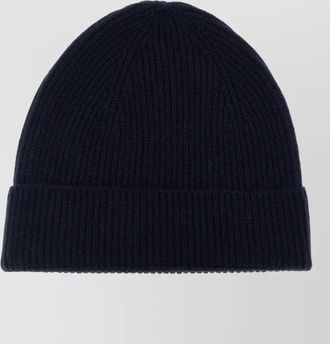 Ballantyne ribbed cashmere beanie