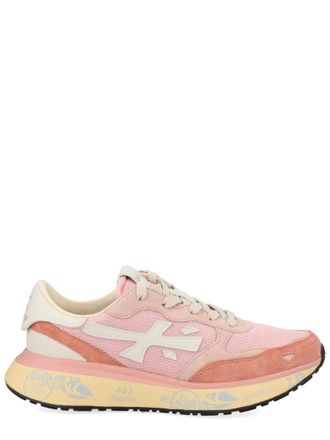 Premiata Lauryn Mesh Suede Sporty Sneakers