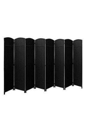 Sorbus 8-Panel Room Divider in Black at Nordstrom Rack