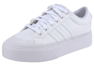adidas Sneaker ADIDAS SPORTSWEAR BRAVADA 2.0 PLATFORM, Damen, Gr. 42, weiss (cloud wei&szlig;, cloud wei&szlig;, chalk wei&szlig;), Textil, Schuhe Sneaker, Design auf den Spur