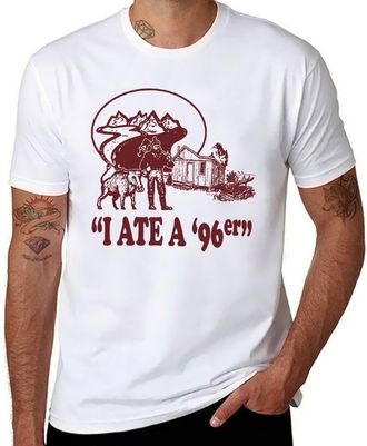 Generic Ate A 96Er Funny Great Outdoors Classic 80s Comedy Movie,Mens T-Shirt White-Style XL