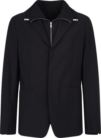 Givenchy Blazers, male, Black, M, Black Coats for Men Stylish Jacket