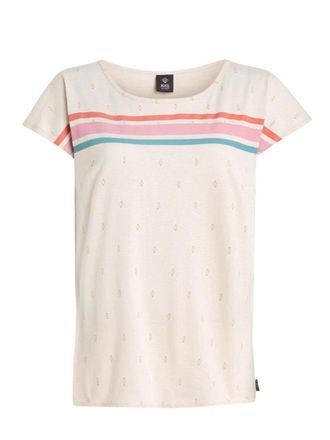 Protest T-Shirt PROTEST T-SHIRT NXGAGUNG, Damen, Gr. XL, weiss (kitsanftes wei&szlig;), Obermaterial: 100% Baumwolle CO., Shirts T-Shirt