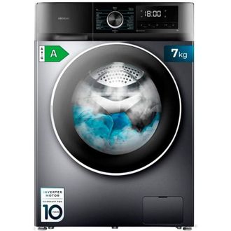 Cecotec Cecotec - Lavadora De Carga Frontal Bolero Dresscode 7500 Inverter Steel A