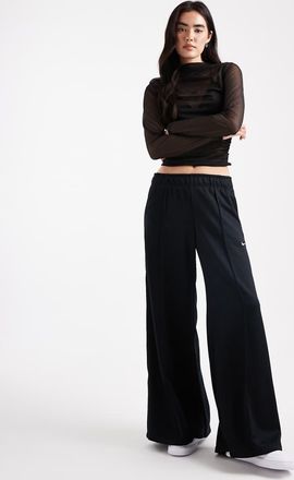 Nike Pantaloni sportivi neri a fondo ampio-Nero