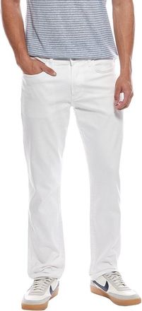 Hudson Blake White Slim Straight Jean