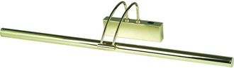 Searchlight Searchlight Picture Lights - 1 Light Adjustable Picture Wall Light Polished Brass