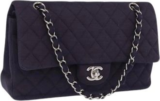 Chanel Pre-owned Shoulder Bags, female, Purple, Size: ONE SIZE Pre-owned Vintage Shoulder Bag