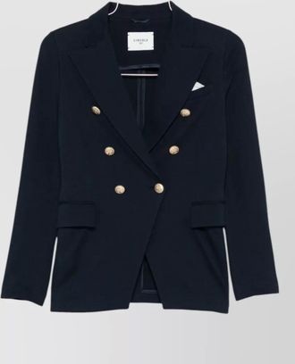 Circolo 1901 cotton double breasted tailored jacket