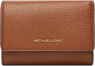 Michael Kors Mini Wallet Bryant - Dames - Portefeuilles - Bruin - ONE Size - Leer - Accessoires
