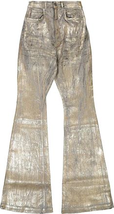 Rick Owens Pantaloni Bolan - Oro