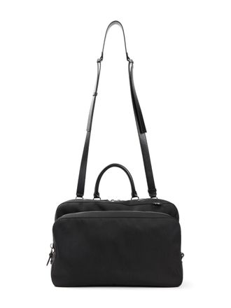Givenchy logo-lettering tote bag - men - Polyamide - One Size - Black