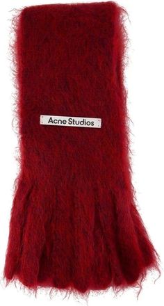 Acne Studios unisex, Accessori, Rosso, Taglia unica, new