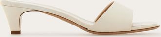 Ferragamo Women Low heeled mule White Size 2.5