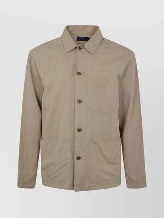 Polo Ralph Lauren linen cotton long sleeve shirt