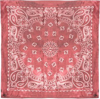Golden Goose Printed Silk Foulard