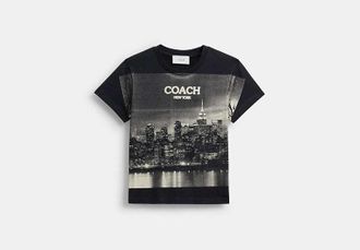 Coach Postcard 90s Fit T-Shirt