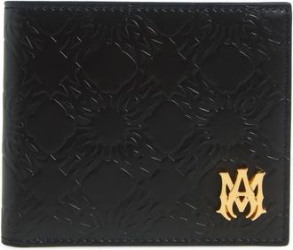 Amiri MA Quad Leather Bifold Wallet in Black at Nordstrom