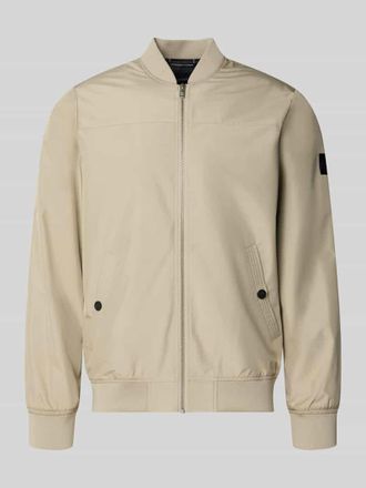 Matinique Jacke mit Stehkragen Modell clay in Beige, Gr&ouml;&szlig;e XXL